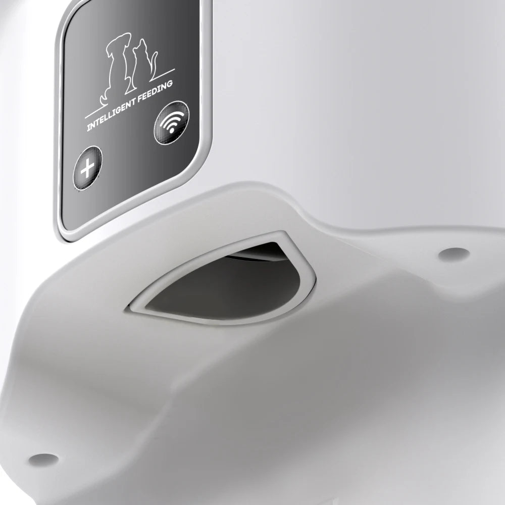 Smart Automatic Pet Feeder — WiFi & Button Control